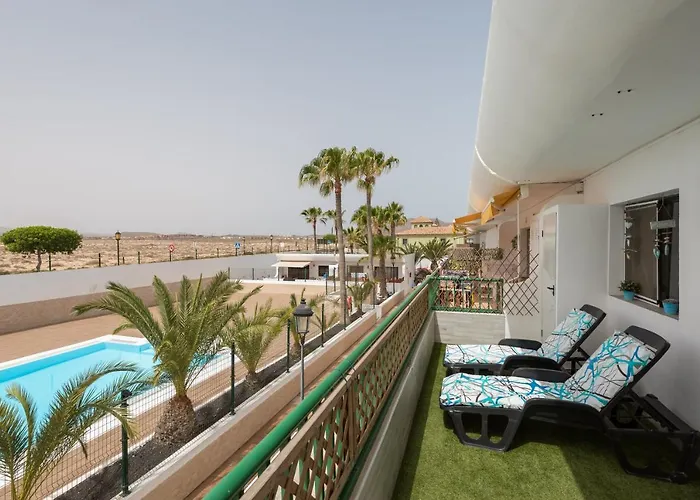 Daire Home2book Casa Chispos Corralejo, Terrace&pool *